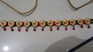 Exquisite Om Pendant Necklace with Red Beads