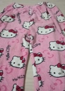 Pink Hello Kitty Fleece Pajama Pants