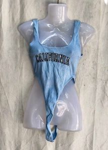 Light Blue California Bodysuit