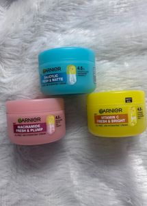 Garnier Face Moisturiser Lot - 3 Jars