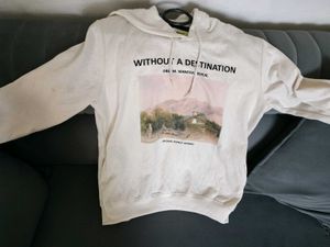 Cream Graphic Hoodie