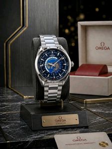 OMEGA Seamaster Worldtimer Blue Dial Watch ⌚💙🌍