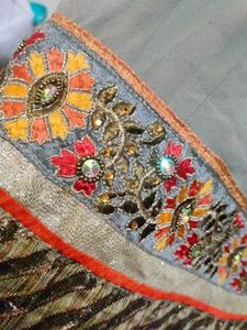 embroidery gown
