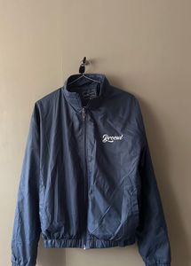 Lightweight polyester windbreaker jacket