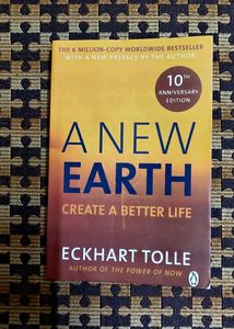 🆕 A New Earth Book Paperback By Eckhart Tolle