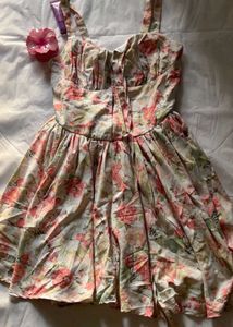 mini floral dress