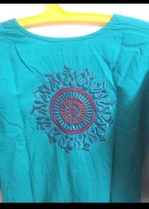Turquoise Kurta