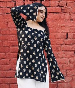 SAANGH CORSET BACK KURTI🤍💌