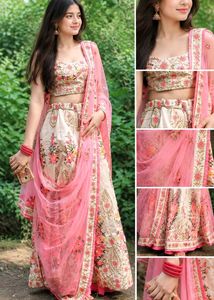 Designer Floral Lehenga Choli