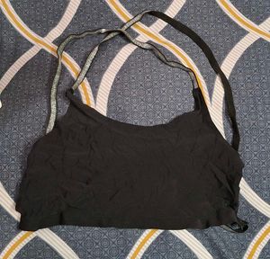 Black Sports Bra and panty