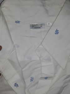 ARROW WOMEN Offwhite Shirt Size L