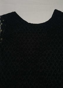 Elegant Black Mini Dress