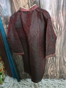 Maroon Ethnic Kurta