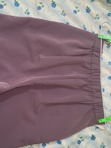 Purple Flared Pants