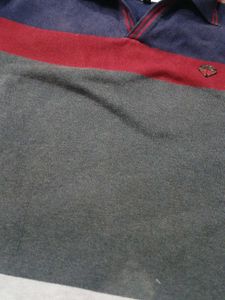 Color Block Polo T-Shirt