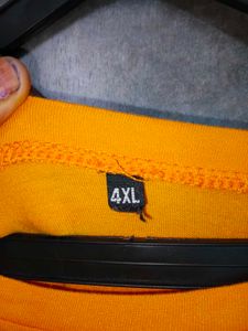 long mustard color t-shirt