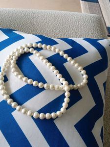 Classic White Pearl Necklace