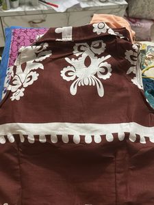 Chic Brown Floral Co-ord Set