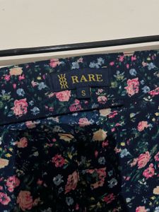 Floral Print Square Neck Top