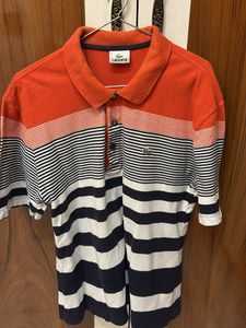 Lacoste Striped Polo Shirt