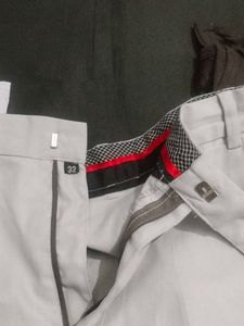 Men's Light Grey pant shirt