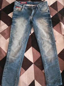 Classic Blue Wash Denim Jeans