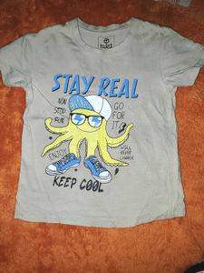 kids Stay Real Octopus T-Shirt