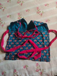 y2k desi top boho halter neck to