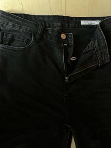 Black Bootcut Flare Jeans High Waist