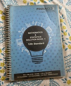 Mathematics & Statistics Solution Book Part 1