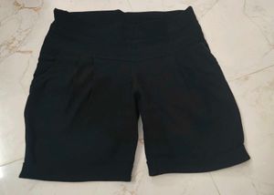 Black Pleated Pants