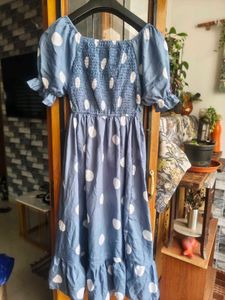 Polka Dot Midi Dress