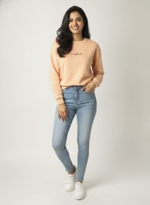 Peach "Cupid" Sweatshirt