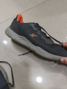 Comfortable Grey Running Shoes