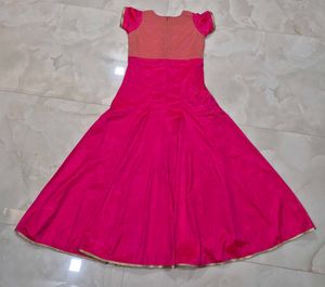 Beautiful Pink Ethnic Gown