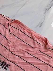 Striped Graphic T-Shirt