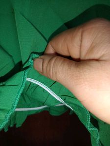 Emerald Green Off-Shoulder Crop Top no 104