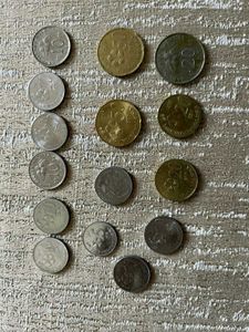 Set of 15 Coins from Malaysia