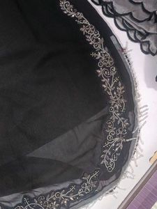 Elegant Black dress with pent dupatta