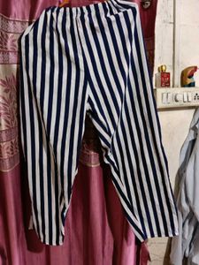 Navy &amp; White Striped Tunic Top