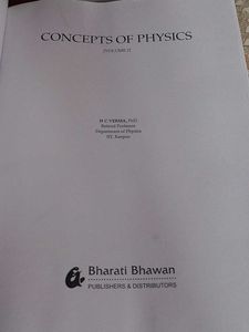 Concepts of Physics by H C Verma Vol 2