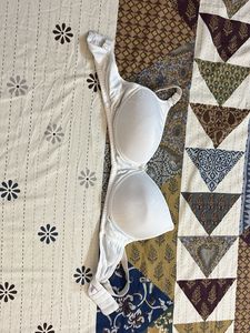 Comfortable White Bra