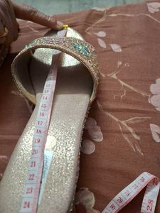 Embellished Wedge Sandals