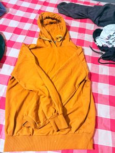 Mustard Yellow Hoodie