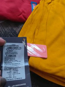 New Mustard Leggings with Tag