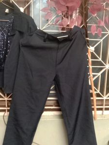 Women Cord Set With Sequence Top