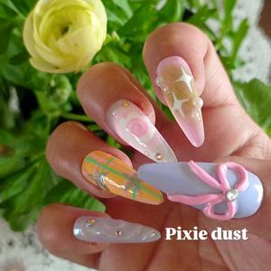 kawaii pastel set with 3 d design