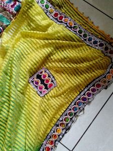 Vibrant Embroidered Ethnic Skirt