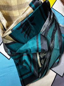Silk paper shinny Saree