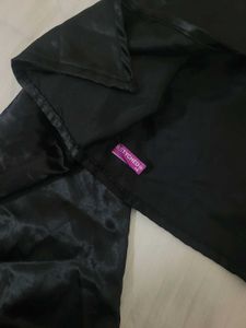 Satin shrug